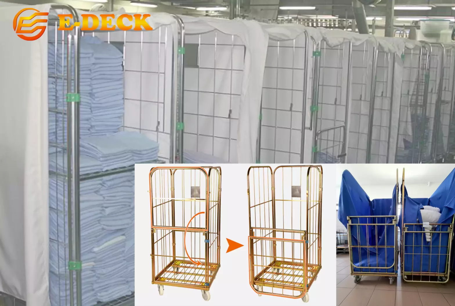 E-Deck Offers Sturdy, Durable Laundry Cage