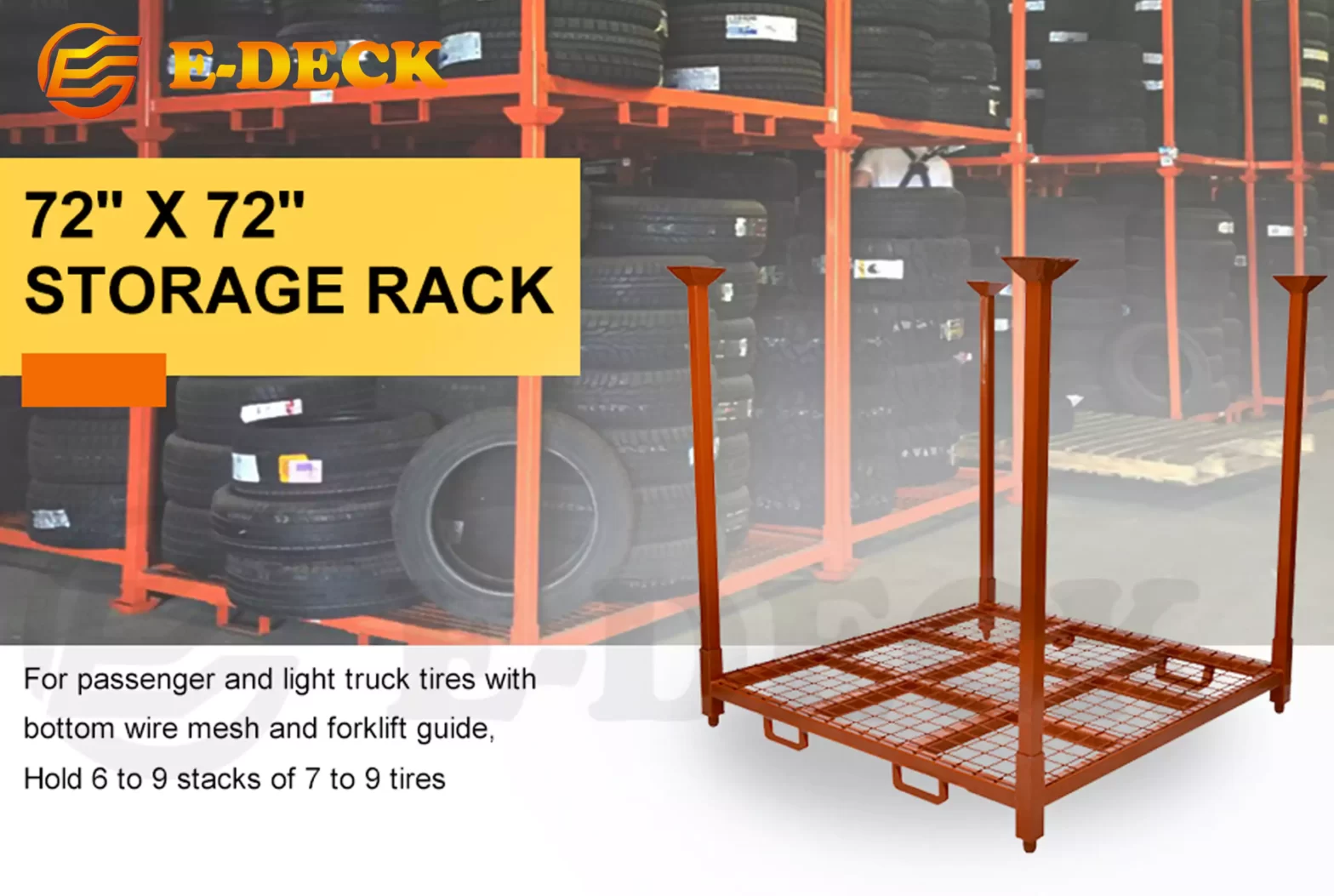 Basics About Tire Pallet Rack