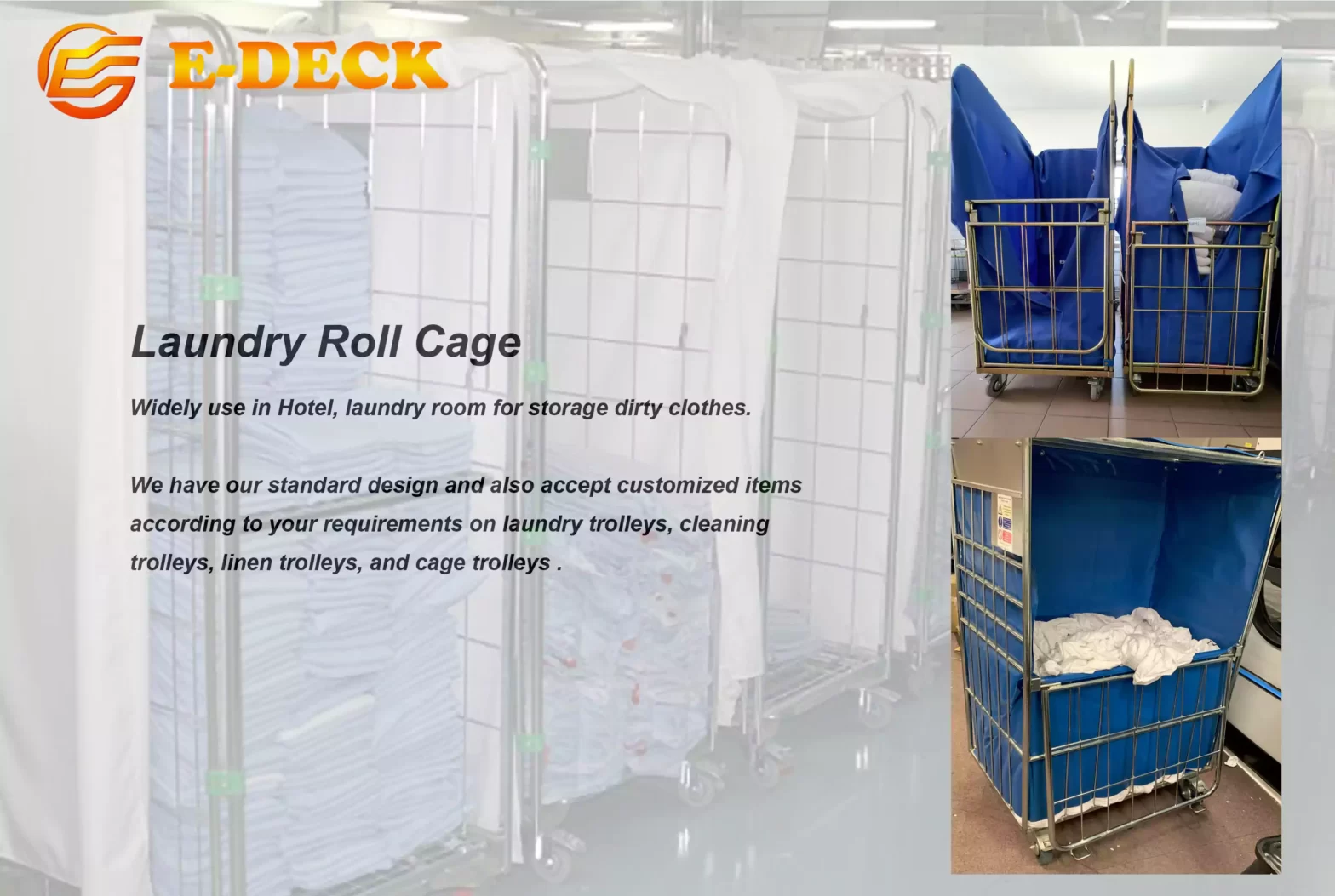 Laundry Trolley— Ease Your Goods Handling and Transportation