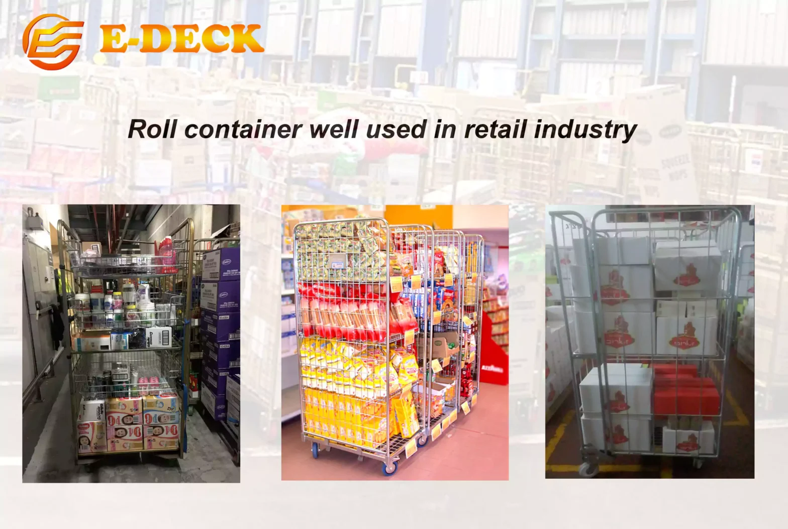 How A Roll Cage Container is Useful for the Retail Industry?