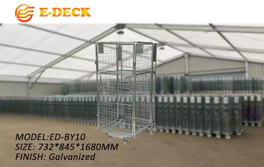 Construction Industry— Get Rid of Manual Handling with Cage Trolley
