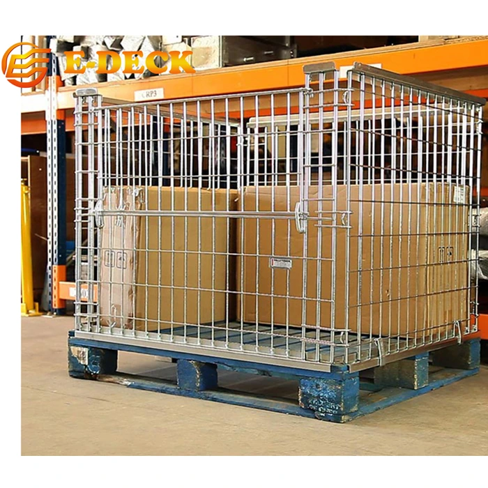 How Pallet Cages Simplify Safe Transport of Bulk Materials