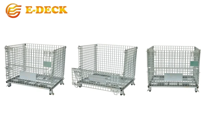 How a Collapsible Wire Container Helps Small Business Owners?