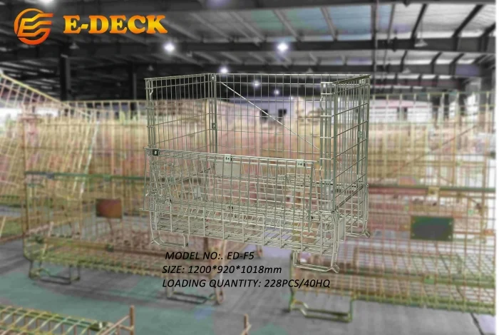 How a Foldable Wire Container Helps in Returnable Packaging?